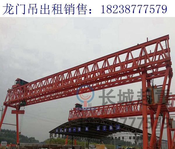 甘肅定西堆場裝卸用的龍門吊運行速度的關(guān)系