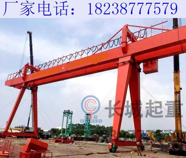 甘肅臨夏60噸龍門(mén)吊廠家 大跨度龍門(mén)吊的結(jié)構(gòu)設(shè)計(jì)