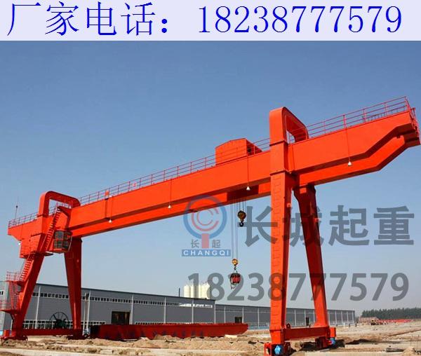 湖南益陽雙梁龍門吊廠家 門式起重機(jī)的調(diào)整步驟