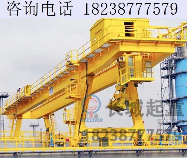 帶抓斗的龍門吊 結(jié)構(gòu)設(shè)計層面的穩(wěn)定性優(yōu)化